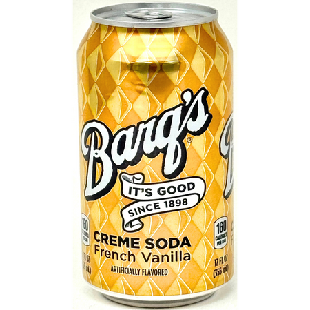 Barq's French Vanilla Creme Soda - 355mL