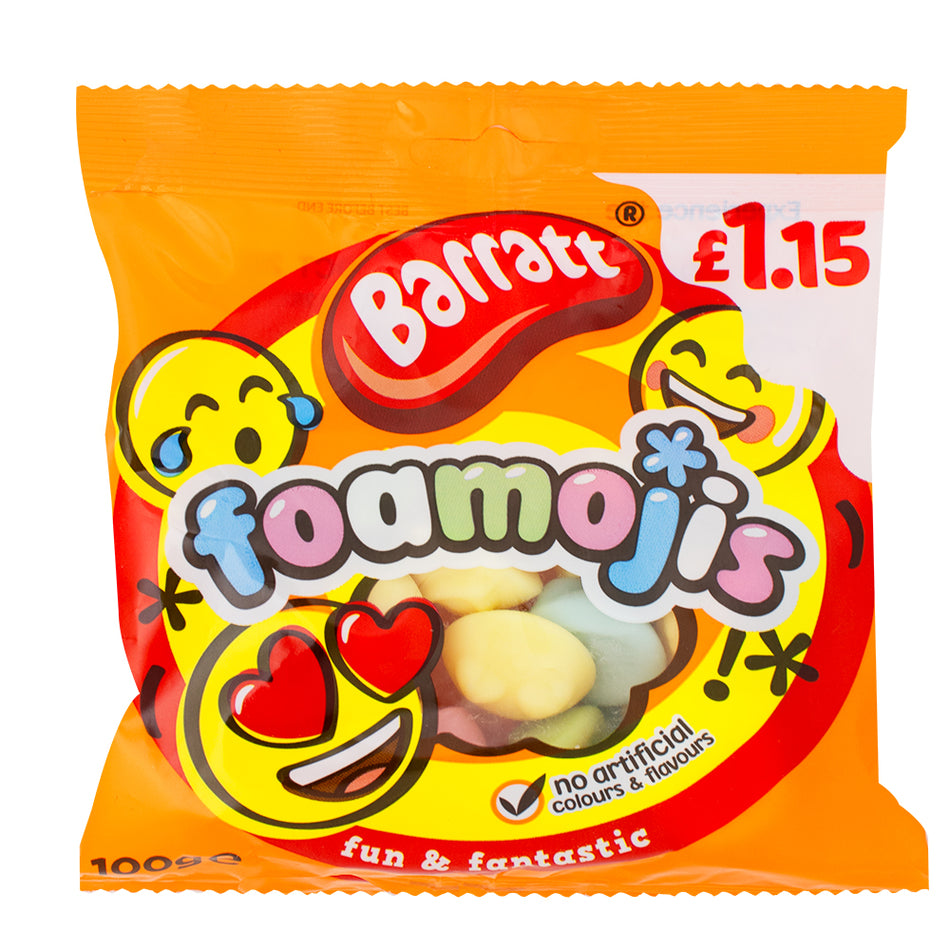 Barratt Foamojis Fun & Fantastics (UK) - 100g