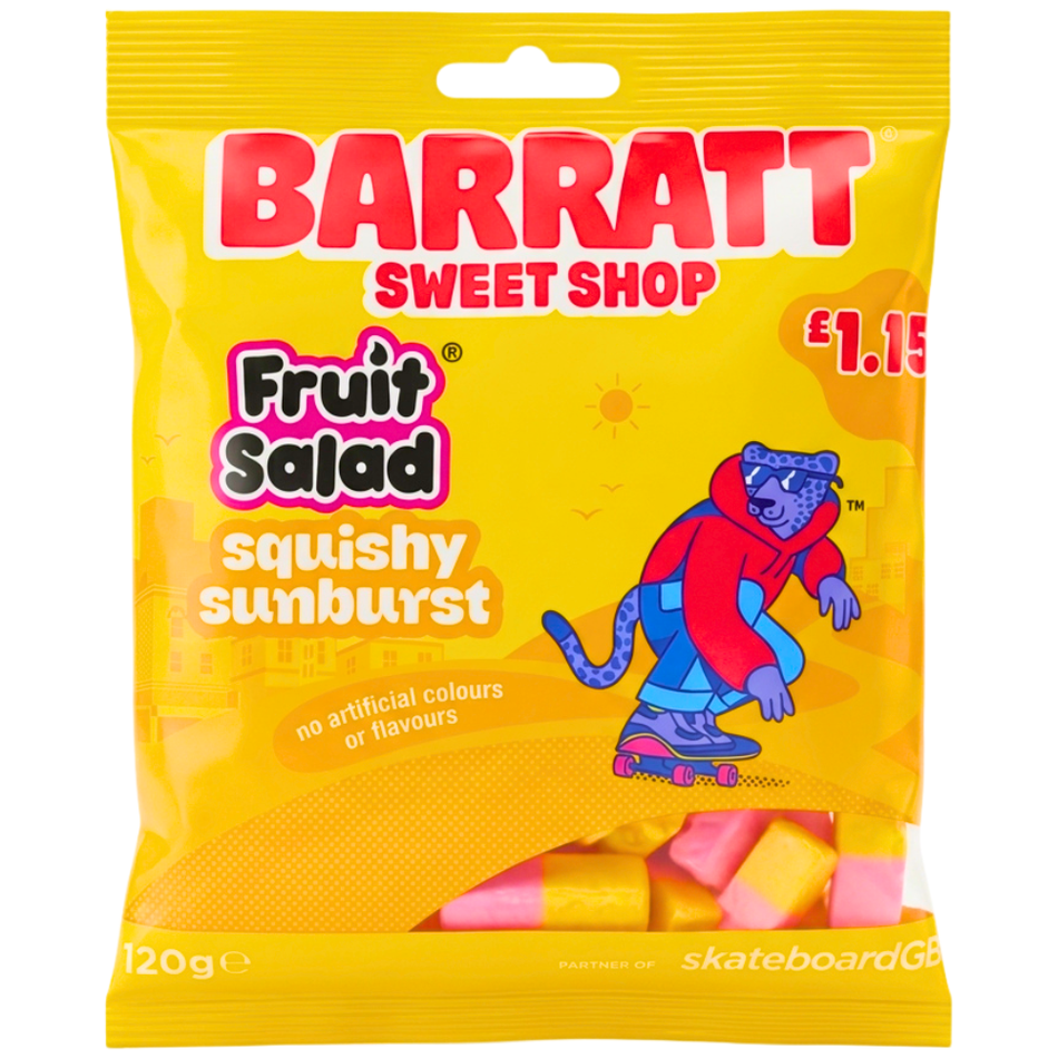 Barratt Fruit Salad Squishy Sunburst (UK) - 120g