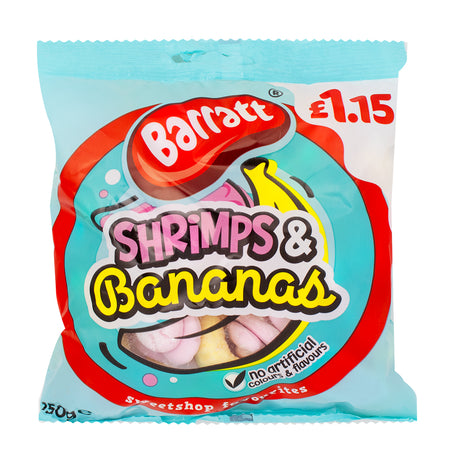 Barratt Shrimps & Bananas (UK) - 150g