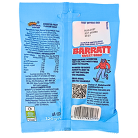 Barratt WHAM Fizzy Belts & Sweet Eggs (UK) - 120g