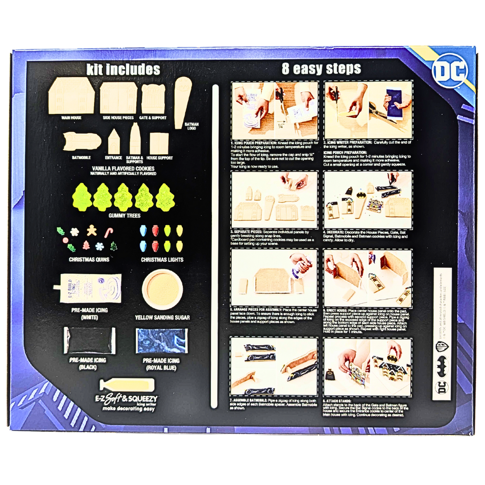 Batman Wayne Manor Cookie Kit - 30.4oz