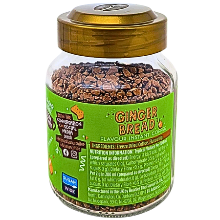Beanies Gingerbread Instant Coffee (UK) - 50g