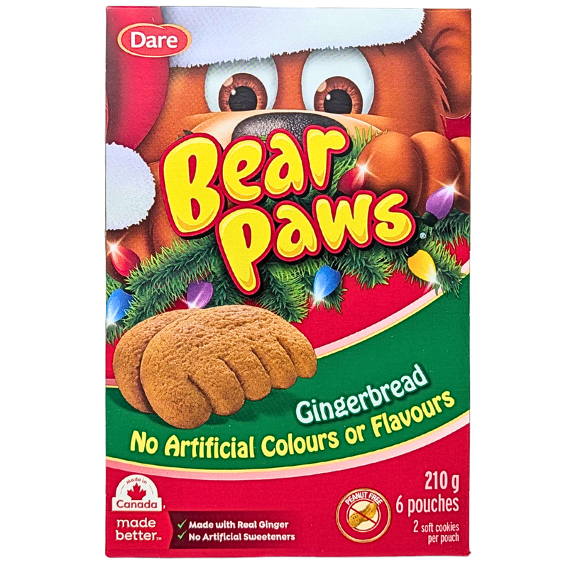Bear Paws Gingerbread Cookies - 210g