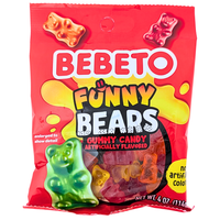 Bebeto Funny Bears Gummy - 4oz