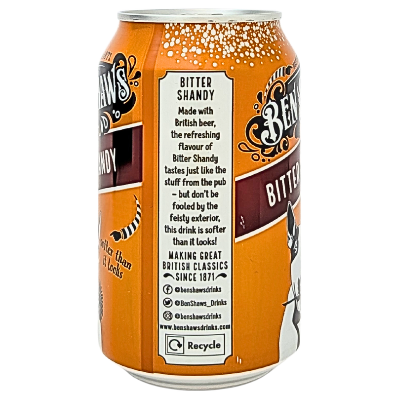 Ben Shaws Bitter Shandy (UK) - 330mL