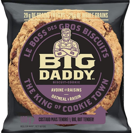Big Daddy Oatmeal & Raisin Single Cookie - 100g-best oatmeal raisin cookies