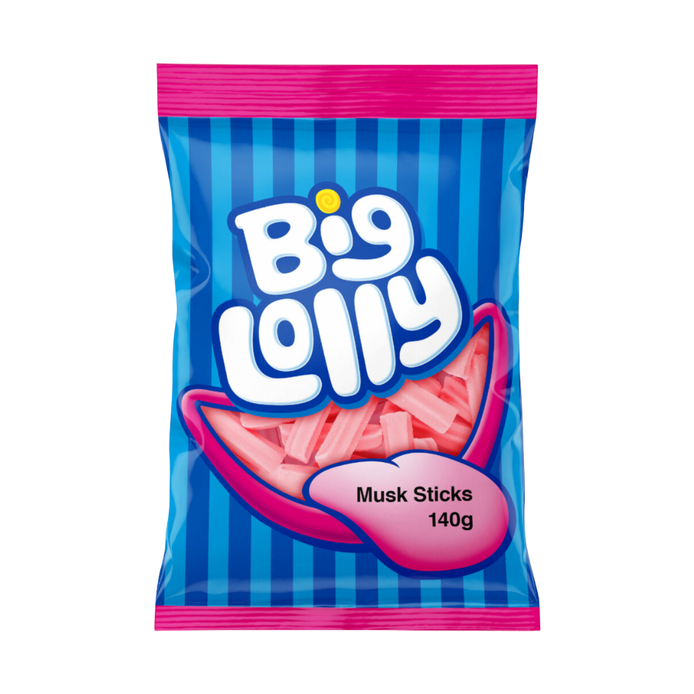 Big Lolly Musk Sticks (Australia) - 140g