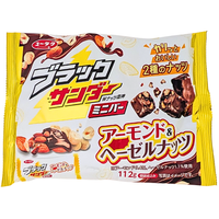 Black Thunder Almond & Hazelnut Mini Chocolate Bars 12ct (Japan) - 139g