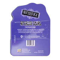 Boston America Beetlejuice Afterlife Sours - 1.5oz Nutrition Facts Ingredients Blue Raspberry  Sour Candy  Lydia Deetz