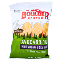 Boulder Kettle Chips Malt Vinegar & Sea Salt - 2oz