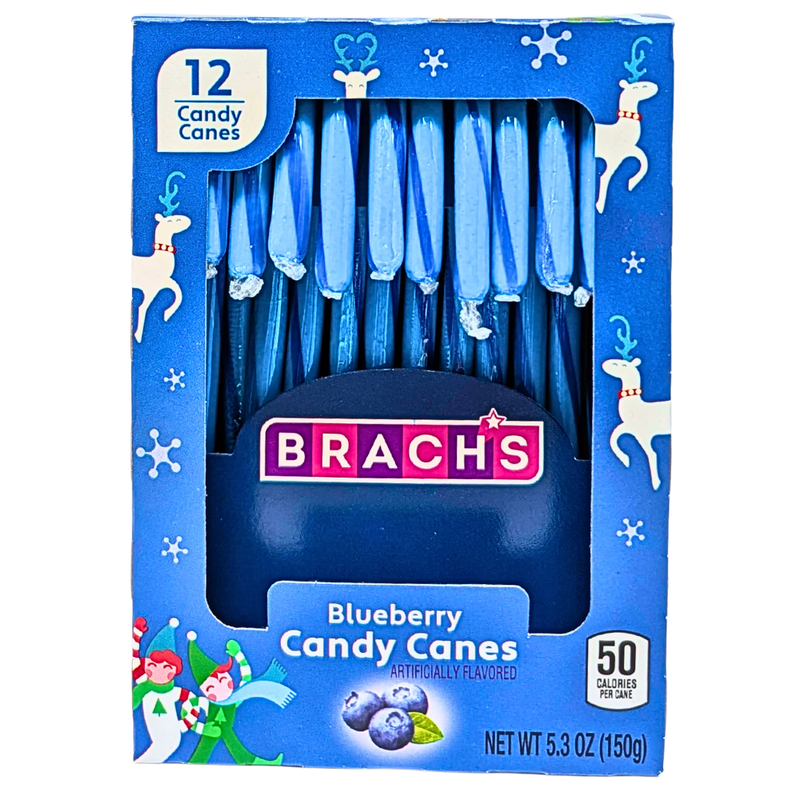 Brach's Blueberry Candy Canes 12ct - 5.3oz