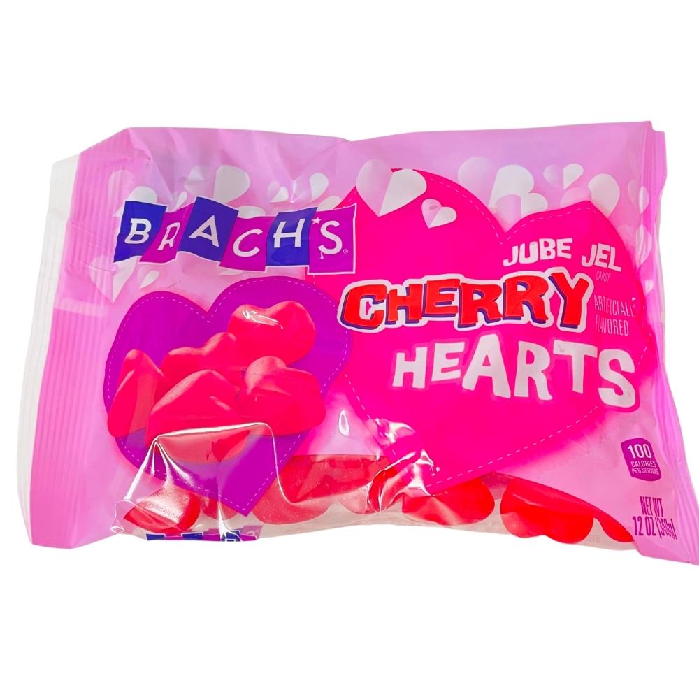 Brach's Cherry Hearts Jube Jel - 12oz-Red Candy-Valentine’s Day candy-Candy hearts-Gummies