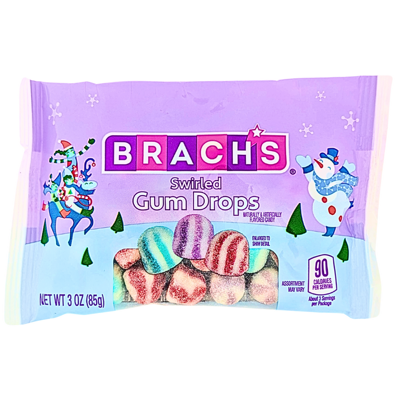 Swirled Brach's Swirled Gum Drops - 3oz | Candy Funhouse US