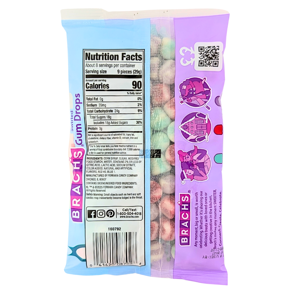Brach's Swirled Gum Drops - 8oz
