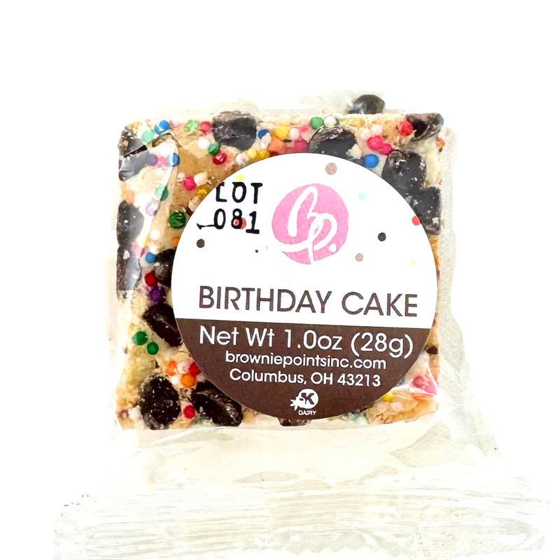 Brownie Points - Birthday Cake