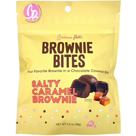 Brownie Points Salty Caramel Brownie Bites - 3.5oz