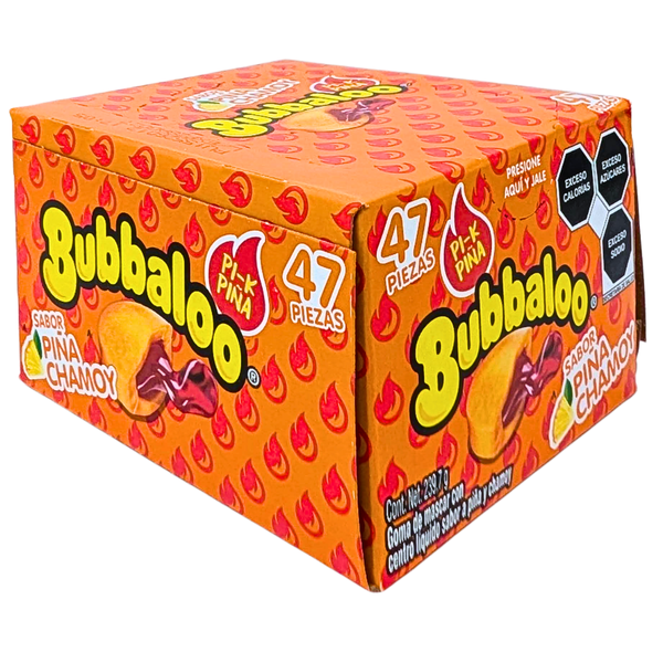 Bubbaloo Liquid Filled Bubblegum Pik Pina - 47ct | Candy Funhouse US
