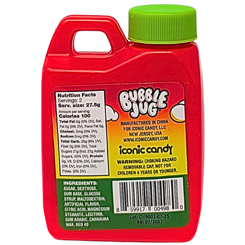Bubble Jug Strawberry - 1.94oz