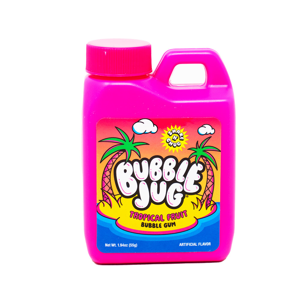 Bubble Jug Tropical Fruit Bubble Gum - 1.94oz- 1.94oz