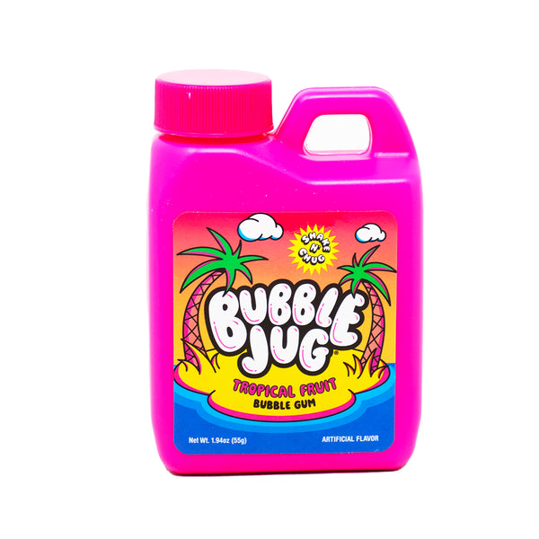Bubble Jug Tropical Fruit Bubble Gum | Candy Funhouse US