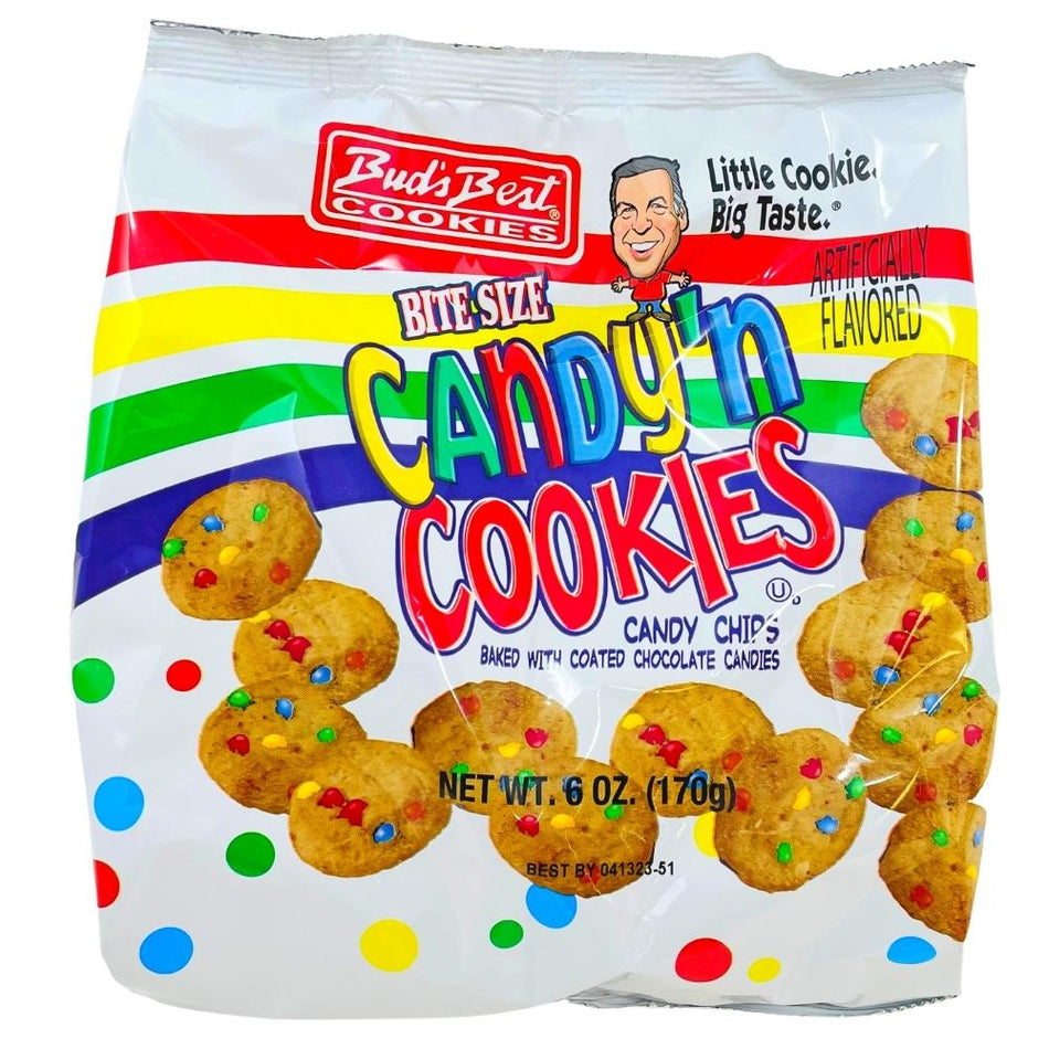 Bud's Best Candy 'N Cookies - 6oz-chocolate chip cookies-Rainbow cookies