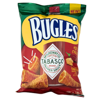 Bugles Tabasco Hot & Cheesy - 3oz