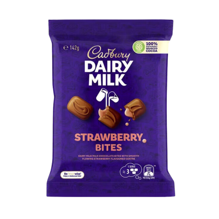 Cadbury Dairy Milk Strawberry Bites (Australia) - 142g