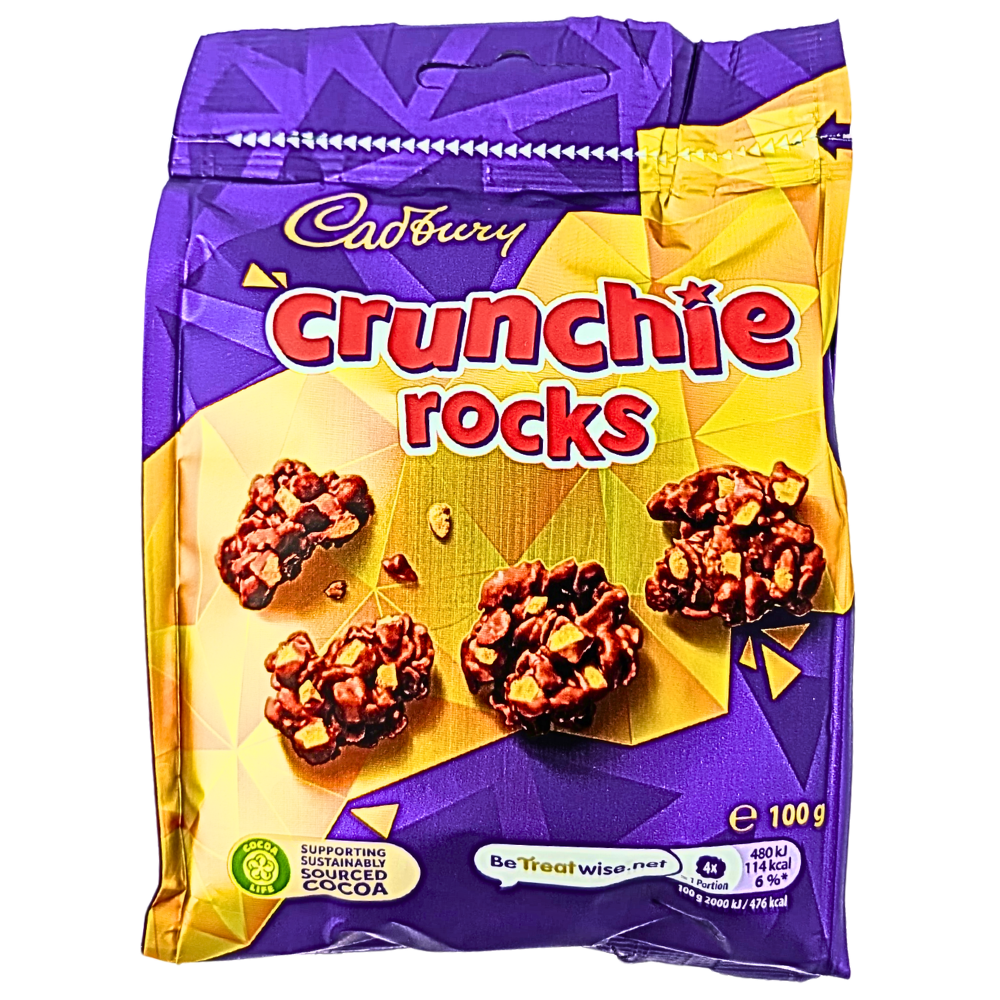 Cadbury Crunchie Rocks (UK) - 100g | Candy Funhouse US