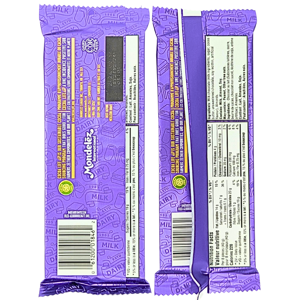Cadbury Dairy Milk Almond - 90g