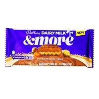 Cadbury Dairy Milk & More Nutty Praline Crisp - 180g