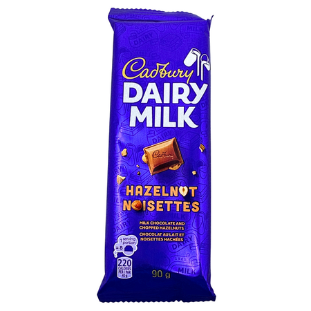 Cadbury Dairy Milk Hazelnut Bar - 90g