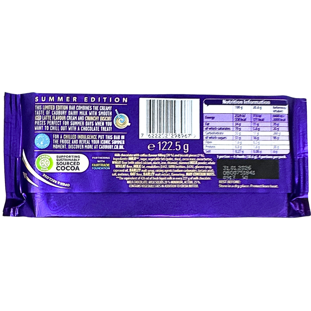 Cadbury Dairy Milk Iced Latte (UK) - 122.5g