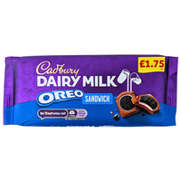 Cadbury Dairy Milk Oreo Sandwich (UK) - 96g
