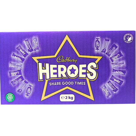 Cadbury Heroes Bulk Box (UK) - 2kg