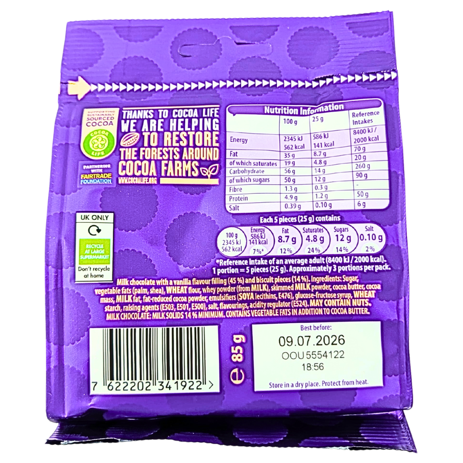 Cadbury Oreo Bites UK - 85g