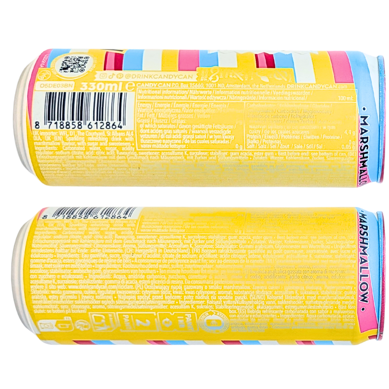 Candy Can Marsh Mallow - 330mL