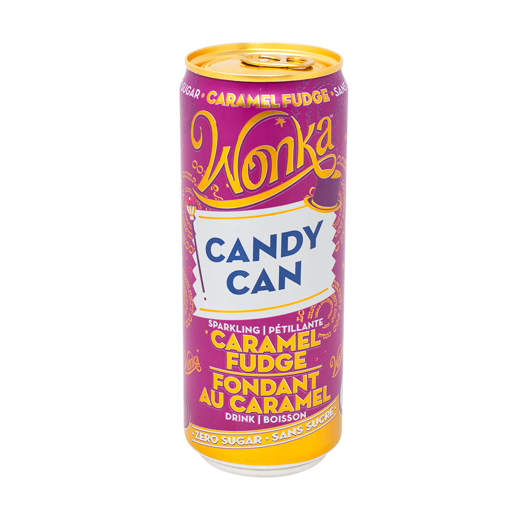 Wonka Candy Can Caramel Fudge Drink. (UK) - 330mL