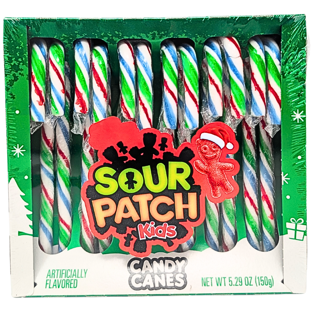 Sour Patch Candy Canes - 5.3oz