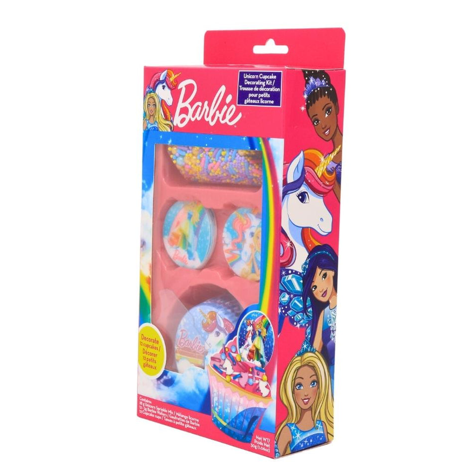 Barbie Cupcake Deco Kit - 30g - Barbie Cupcakes - Barbie Birthday Cake - Cupcake Decorating Kit