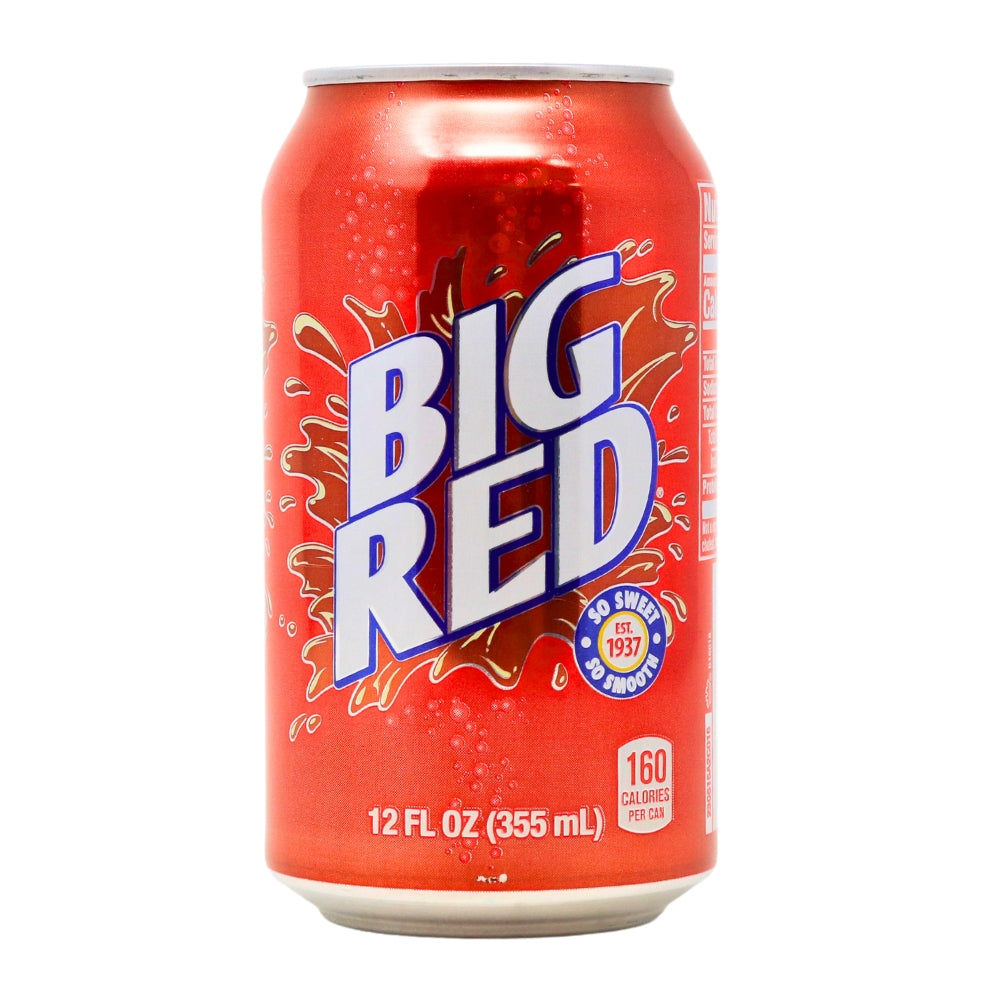 Big Red Cola Soda Pop - 12oz.-Soda pop-Big Red soda