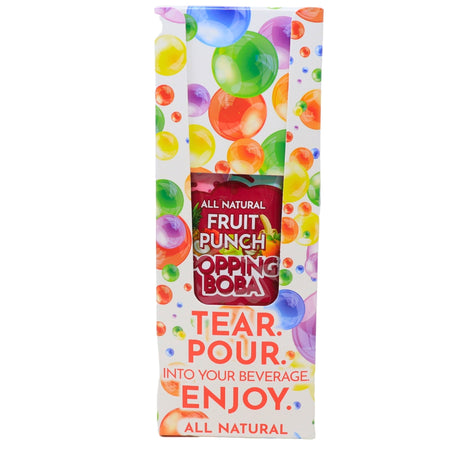 Boba Vida Fruit Punch - 3oz-Popping Boba-Fruit Punch-Fruity Candy