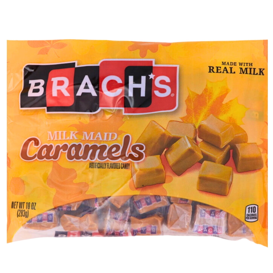 Brachs Milk Maid Caramels - 10oz-Caramel Candy - Old Fashioned Candy 