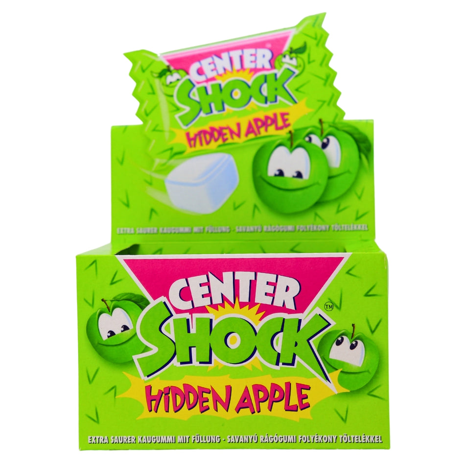 Center Shock Hidden Apple-Sour Candy-Most sour candy-Green apple 
