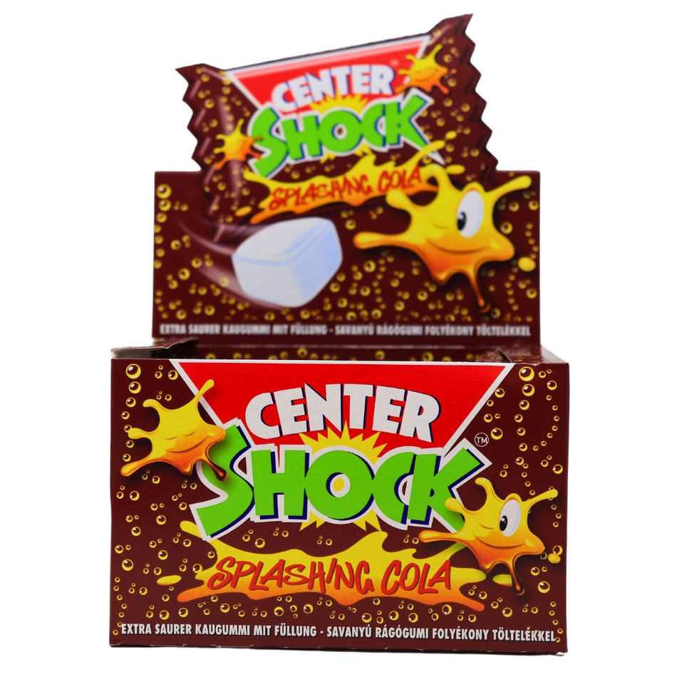 Center Shock Splashing Cola-Sour Candy-Most sour candy in the world-Soda candy 