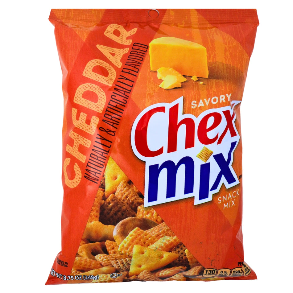 Chex Mix Savory Cheddar - 8.75oz-Chex Mix-Chex Mix flavors-Cheddar chips