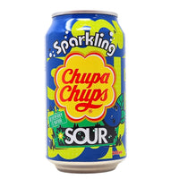 Chupa Chups Sparkling Sour Blueberry - 345mL -Soda-Chupa Chups-Lollipops-Sour Candy