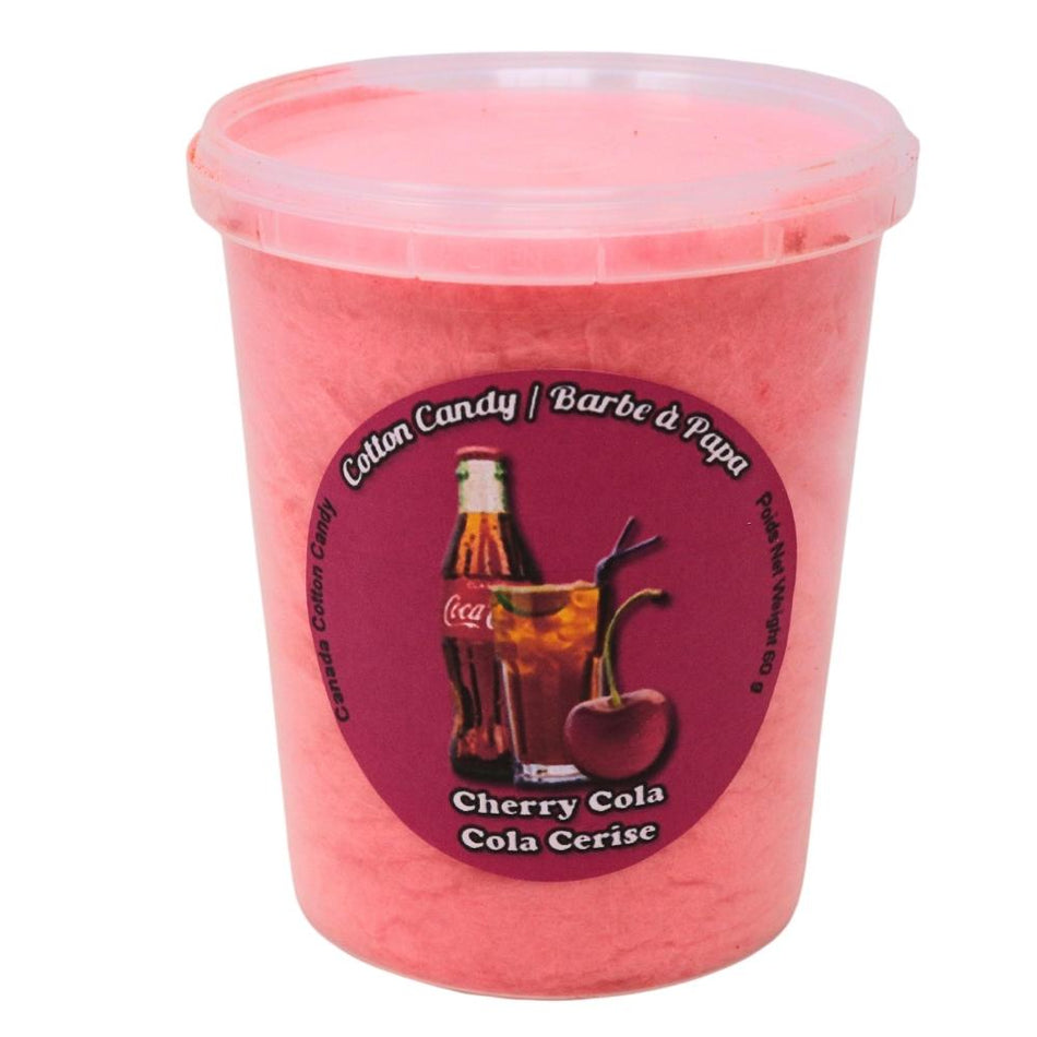 Cotton Candy Cherry Cola  - 60g -Cherry Cola - Old Fashioned Candy 