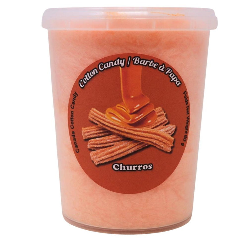 Cotton Candy Churro  - 60g -Mexican Candy - Cinnamon Candy