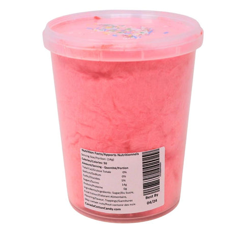 Cotton Candy Frosted Donut  - 60g Nutrition Facts Ingredients- Cotton Candy- Old Fashioned Candy- Donut Candy- Donuts